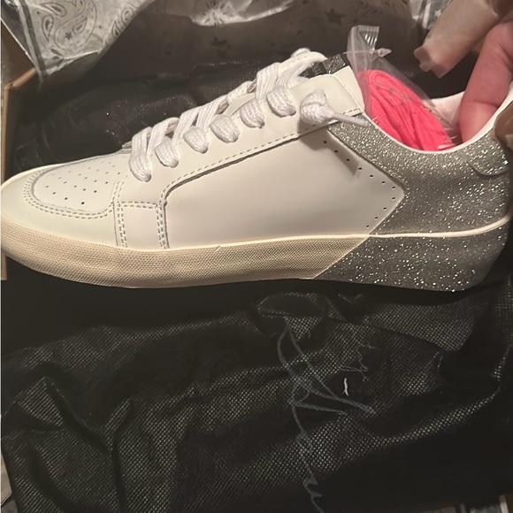 Vintage Havana pink silver glitter 6.5 brand new never worn! - Picture 3 of 5